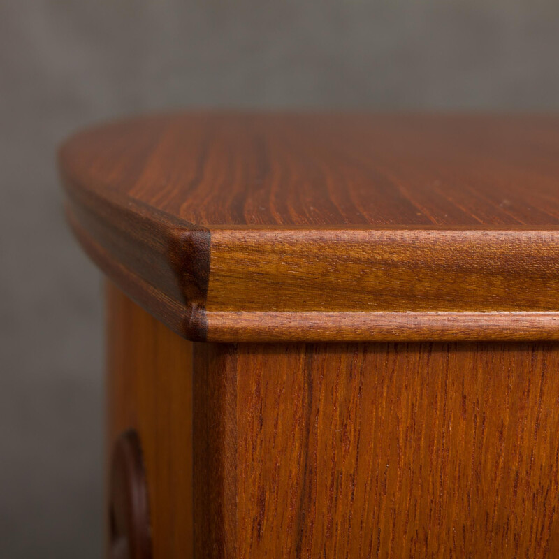 Vintage Kai Kristiansen teak chest of drawers 1960