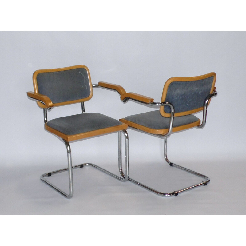 Pair of vintage chairs Modelle B64 1980