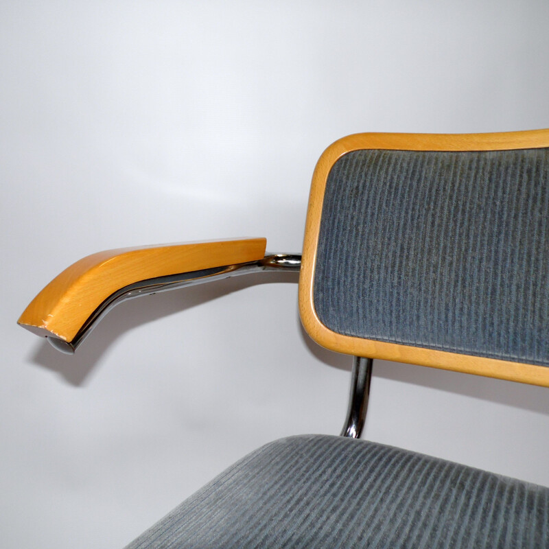 Paire de chaises vintage Modele B64 1980