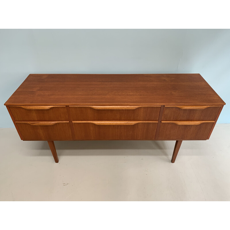 Vintage teak Austinsuite sideboard by Frank Guille 1960