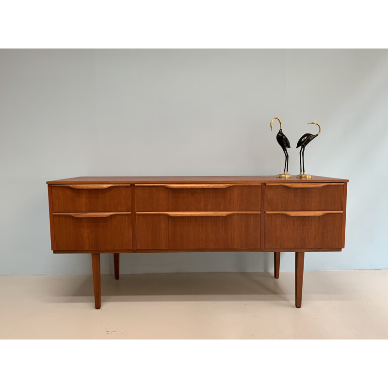 Vintage teak Austinsuite sideboard by Frank Guille 1960