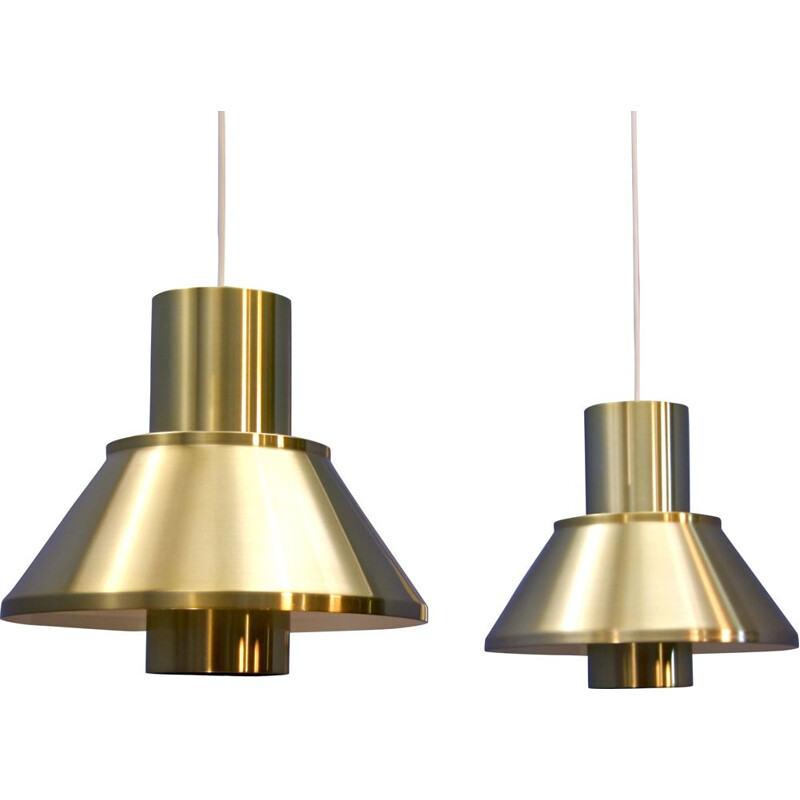 Set of 2 "Life" pendant lights by Jo Hammerborg for Fog and Mørup, 1960s