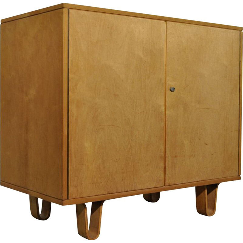 Birch vintage cabinet by Cees Braakman for Pastoe, 1950s