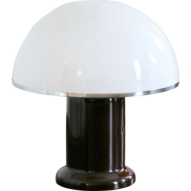 Lampe champignon vintage, édition Habitat, France, 1978