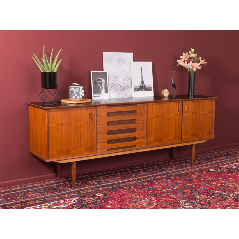 Vintage teak sideboard Germany 1960