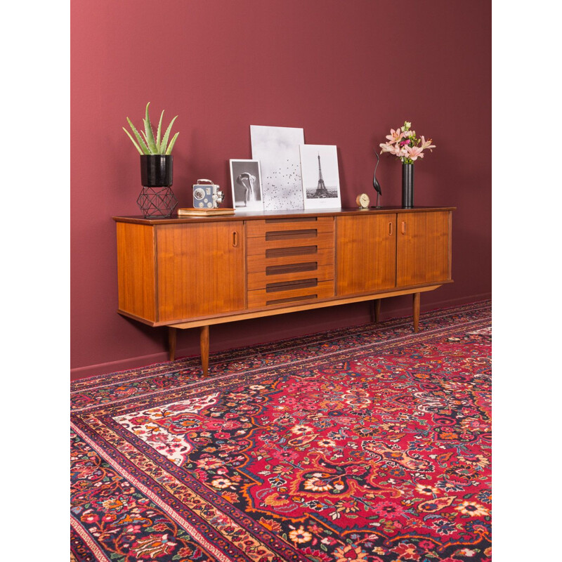 Vintage teak sideboard Germany 1960