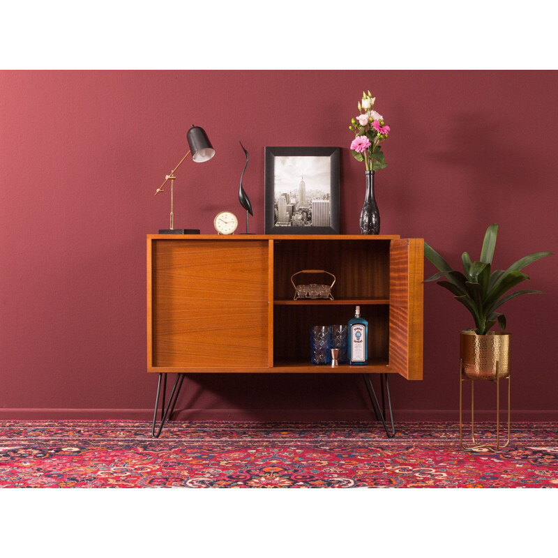 Vintage small teak sideboard, Germany, 1960s