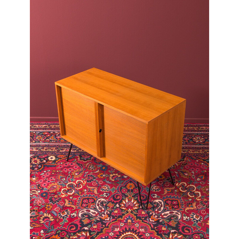 Vintage small teak sideboard, Germany, 1960s