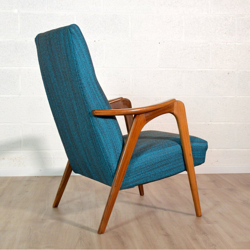 Vintage chair model "Ruster" by Yngve Ekstrom for Pastoe 1950