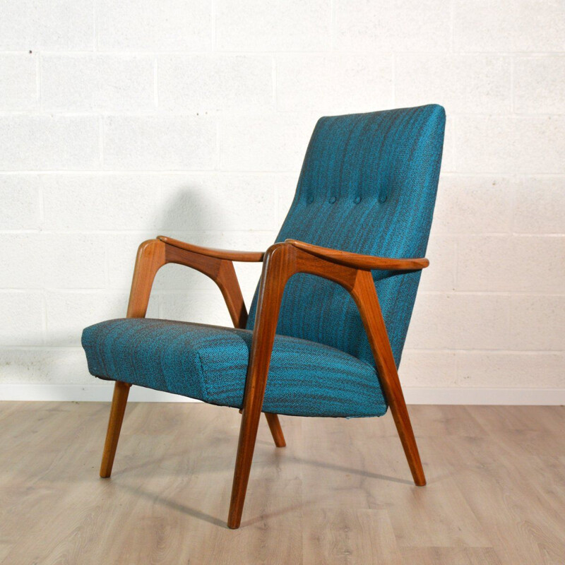 Fauteuil vintage modèle "Ruster" par Yngve Ekström pour Pastoe 1950