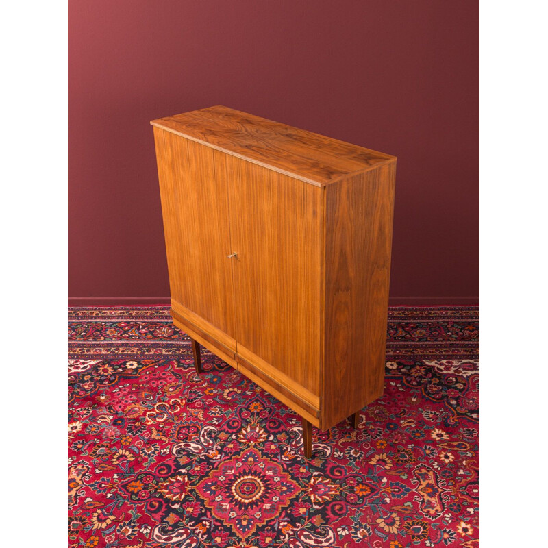 Vintage walnut cabinet, Germany, 1960s