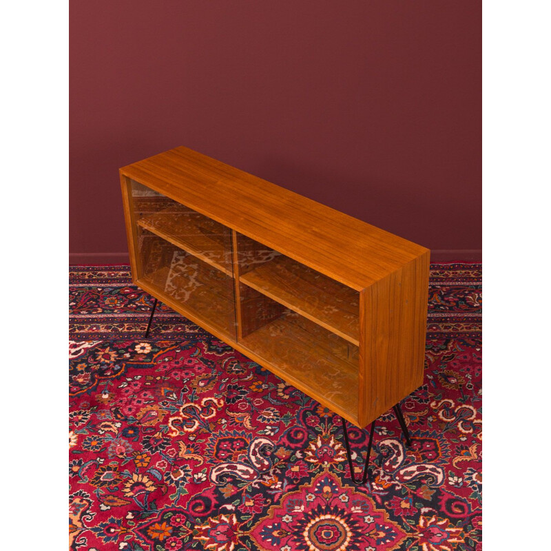 Vintage walnut chest of drawers, Germany, 1950s