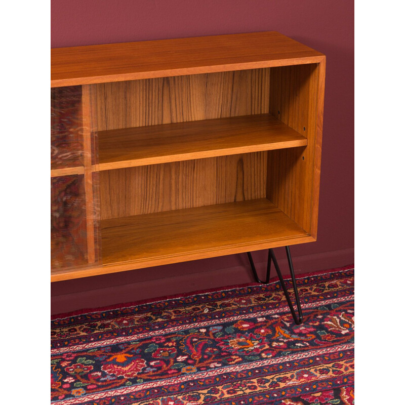 Vintage walnut chest of drawers, Germany, 1950s