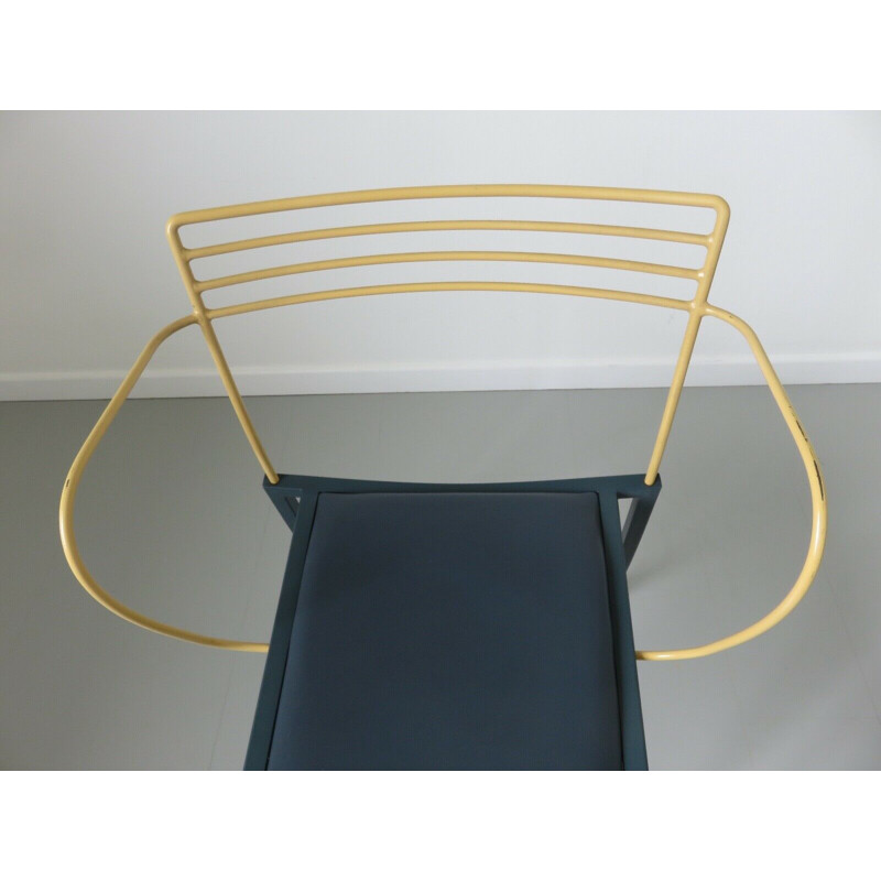 Set of 2 vintage "piccolo" chairs by Pascal Mourgue for Fermob, 1990s