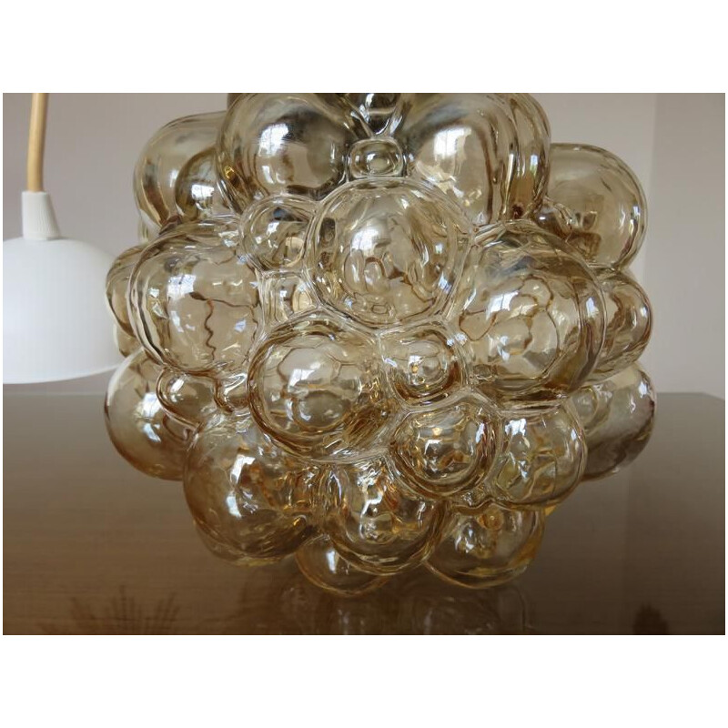 Vintage "bubble" pendant light by Helena Tynell for Limburg, 1960