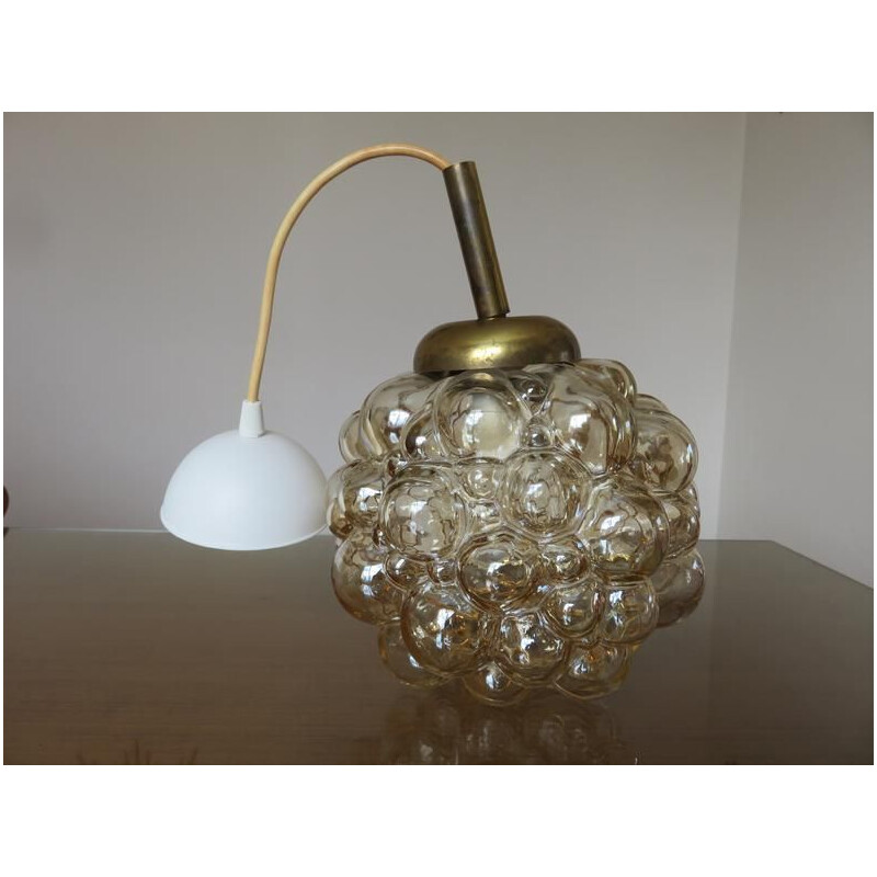 Vintage "bubble" pendant light by Helena Tynell for Limburg, 1960