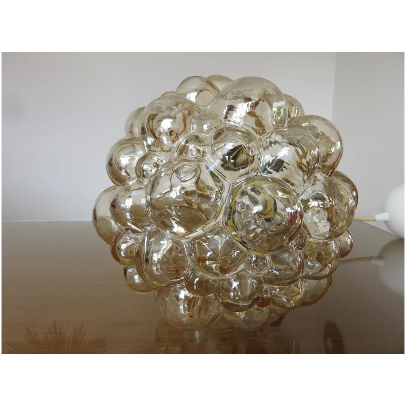 Vintage "bubble" pendant light by Helena Tynell for Limburg, 1960