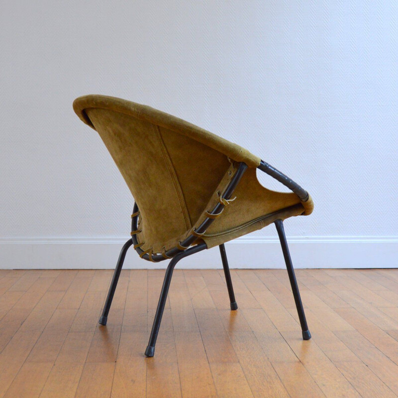 Vintage armchair "Circle" by Lusch Erzeugnis, Germany, 1960s