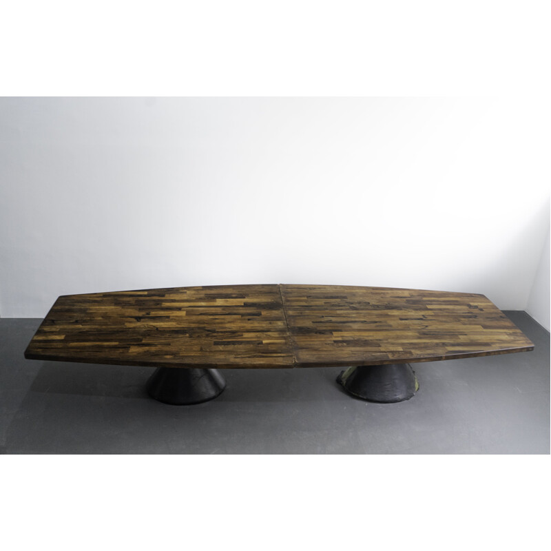 Vintage "Guanabara" rosewood dining table by Jorge Zalszupin