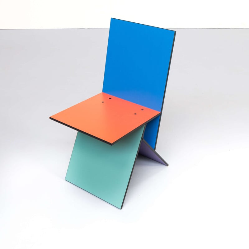 Set of 2 vintage "Vilbert Chairs" by Verner Panton for Ikea, 1990s