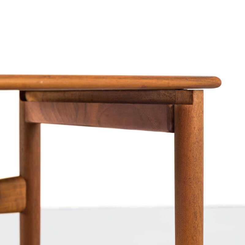 Vintage teak nesting tables by Hans J. Wegner for Andreas Tuck, 1960s