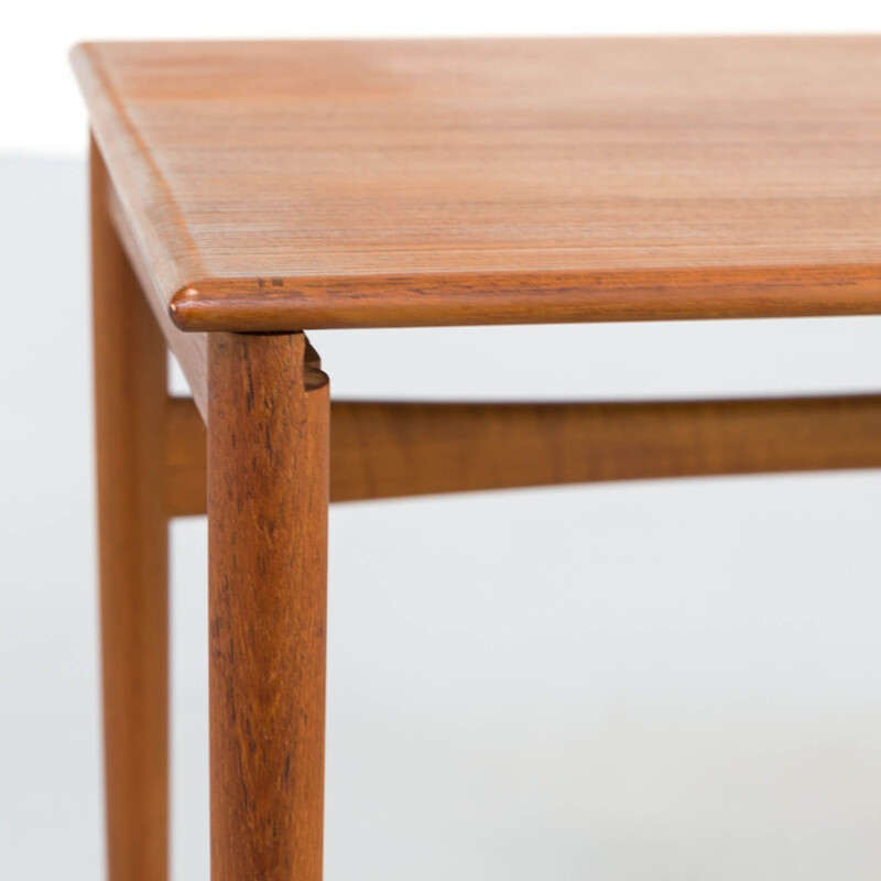 Vintage teak nesting tables by Hans J. Wegner for Andreas Tuck, 1960s