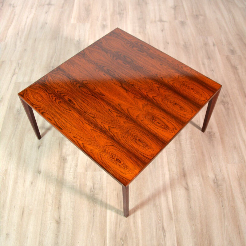 Vintage rosewood coffee table, Denmark, 1960s