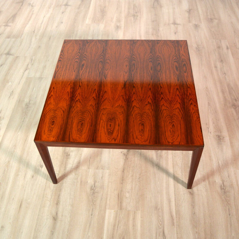 Vintage rosewood coffee table, Denmark, 1960s