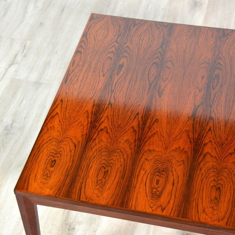 Vintage rosewood coffee table, Denmark, 1960s