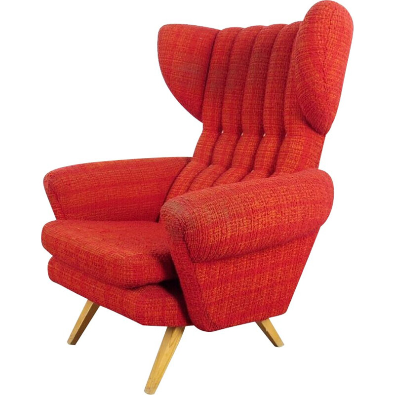 Vintage armchair, Czechoslovakia, 1970s