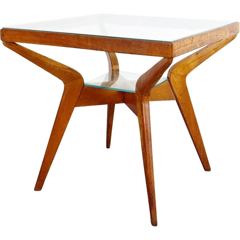 Table d'appoint vintage par Krasna Jizba, 1950