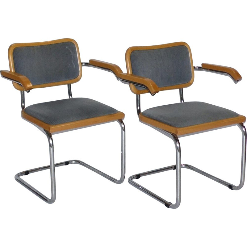 Pair of vintage chairs Modelle B64 1980
