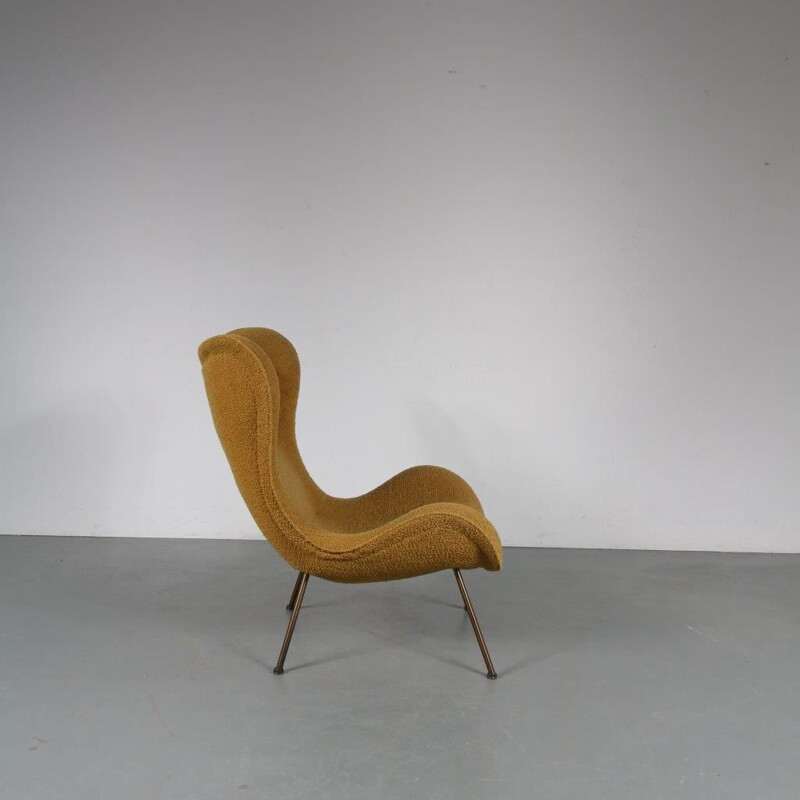 Vintage "Madame" armchair by Fritz Neth for Correcta, Germany, 1950s