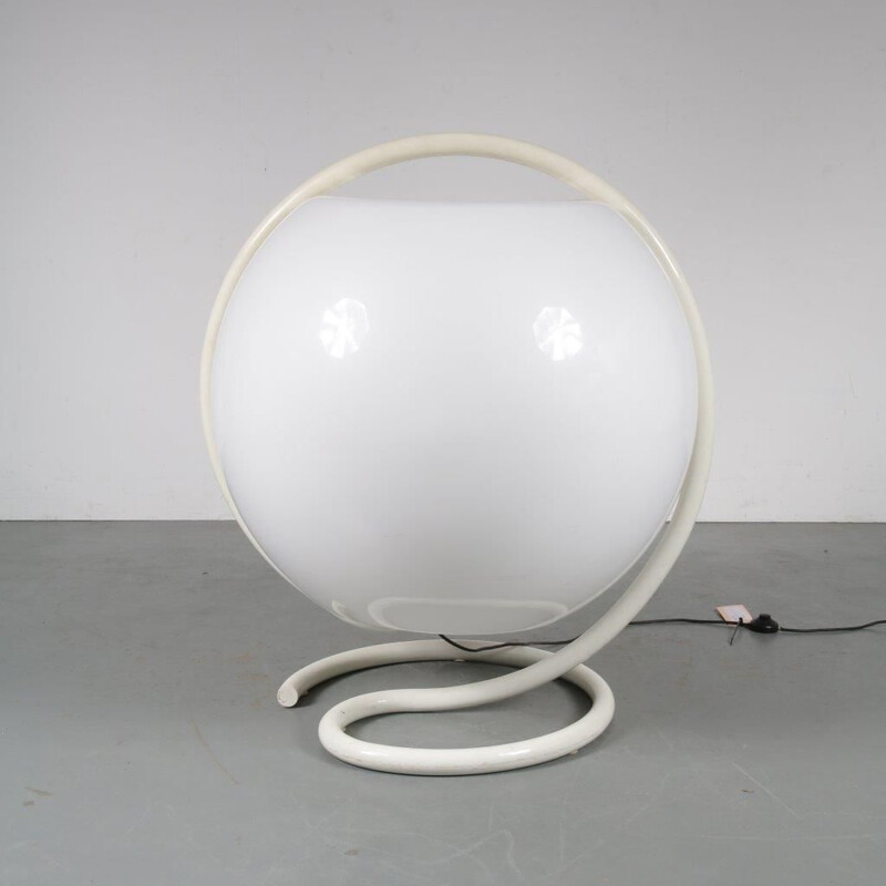 Vintage floor lamp Model 2144 by Elio Martinelli for Martinelli Luce, Italy, 1968