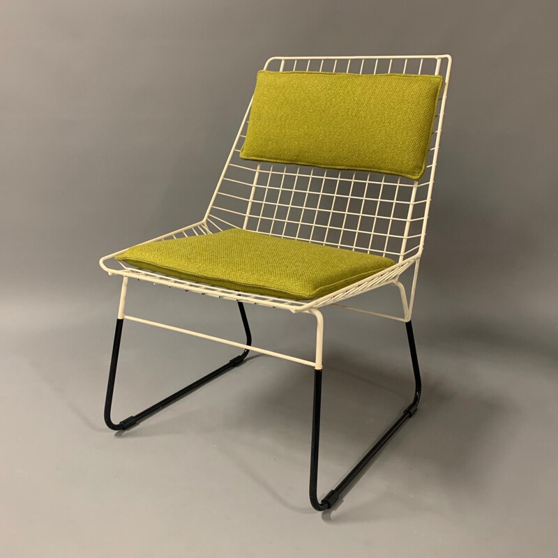 Cadeira de arame Vintage "Flamingo" de Cees Braakman para Pastoe, 1960