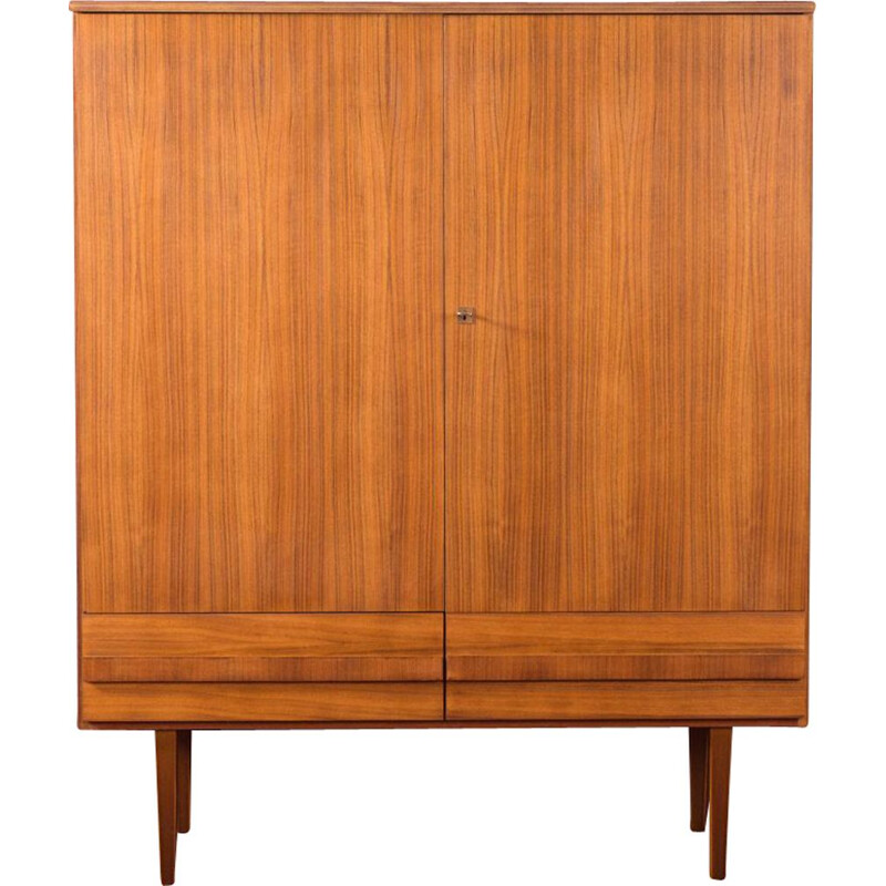 Vintage walnut cabinet, Germany, 1960s