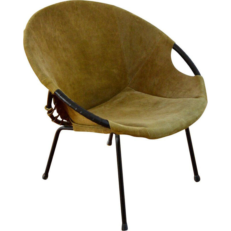 Vintage armchair "Circle" by Lusch Erzeugnis, Germany, 1960s