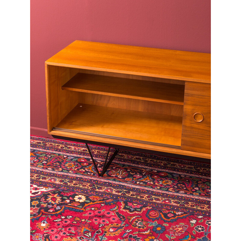 Walnut vintage sideboard, 1950s