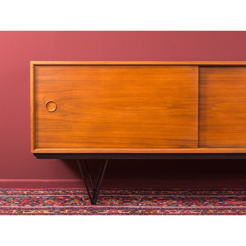 Walnut vintage sideboard, 1950s