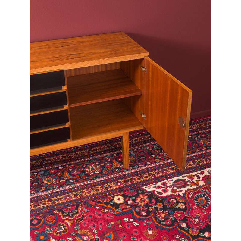 Walnut vintage sideboard, 1960s