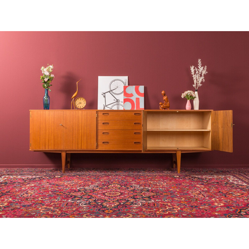 Teak german vintage sideboard, 1960s