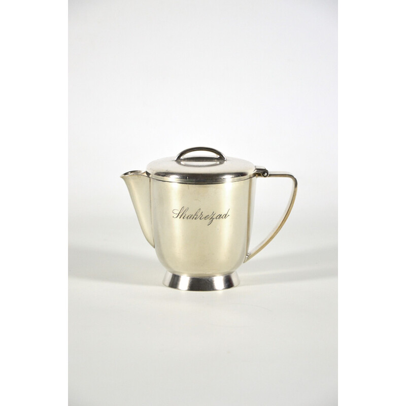 Vintage teapot by Gio Ponti for Fratelli Calderoni, 1950s