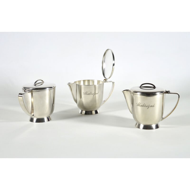 Vintage teapot by Gio Ponti for Fratelli Calderoni, 1950s