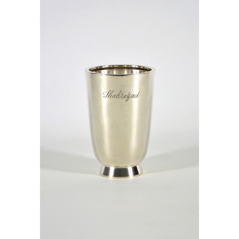 Vintage small vase by Gio Ponti for Fratelli Calderoni, 1950s