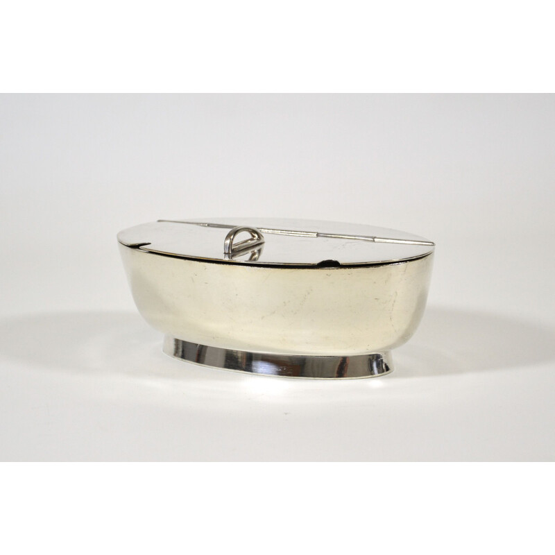 Vintage sugar bowl By Gio Ponti For Fratelli Calderoni, 1950s