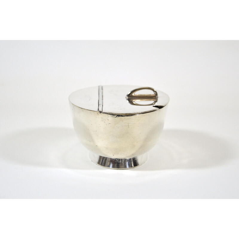 Vintage sugar bowl By Gio Ponti For Fratelli Calderoni, 1950s