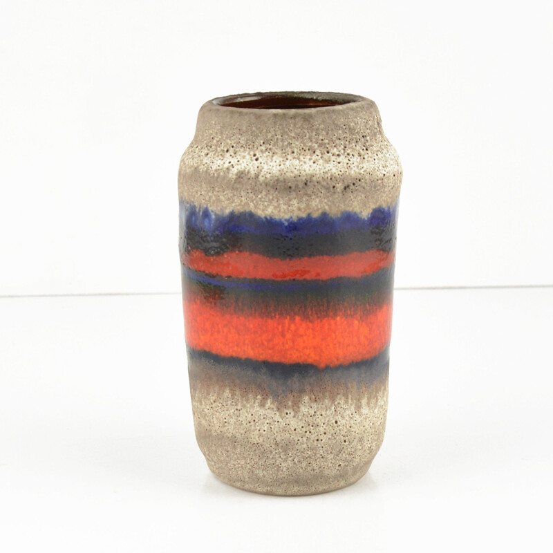Vintage Ceramic Lava Vase from Fohr Keramik type 23115, 1960s