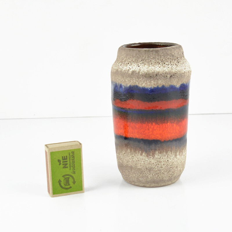 Vintage Ceramic Lava Vase from Fohr Keramik type 23115, 1960s