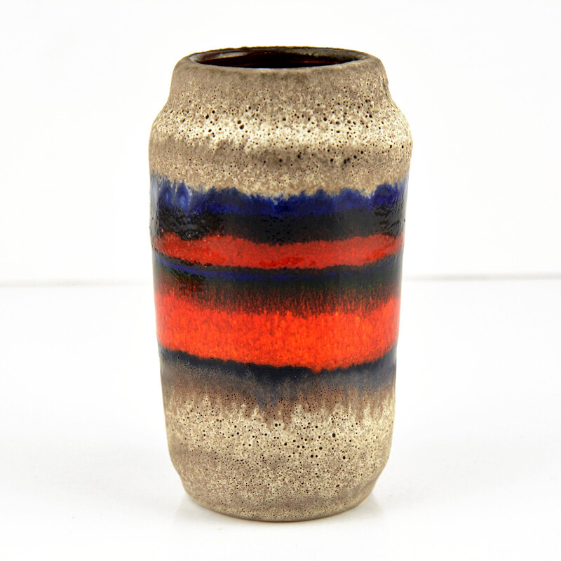 Vintage Ceramic Lava Vase from Fohr Keramik type 23115, 1960s