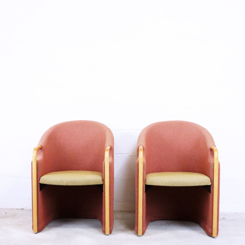 Pair of Swedish vintage armchairs, 1970